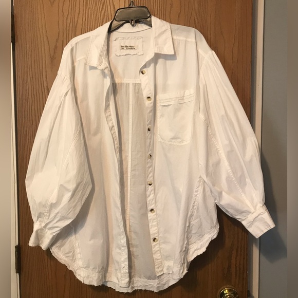 NWOT Free People button down shirt - Picture 3 of 5